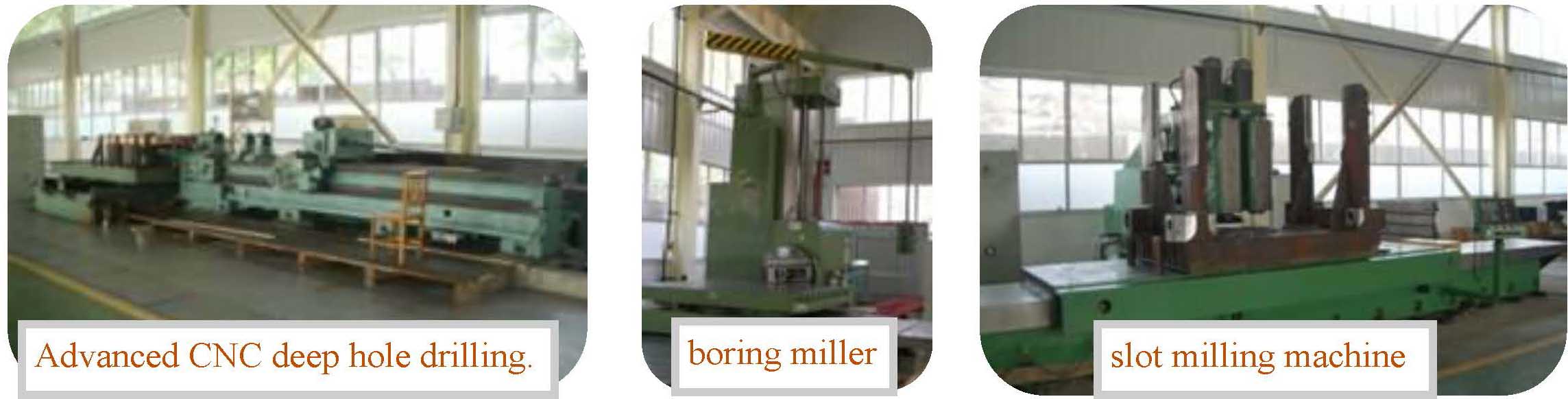 Advanced updated machining equipment and process